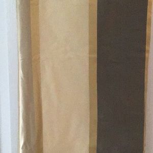 Custom made 100% silk drapes